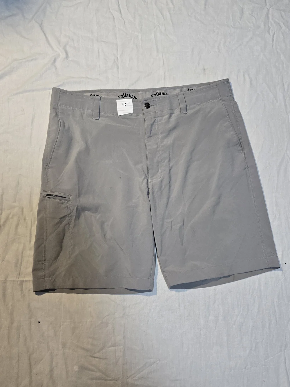 Callaway Gray Men's Performance Hybrid Shorts